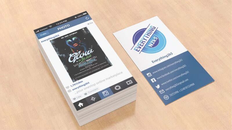 Business card design and print Aberdeen