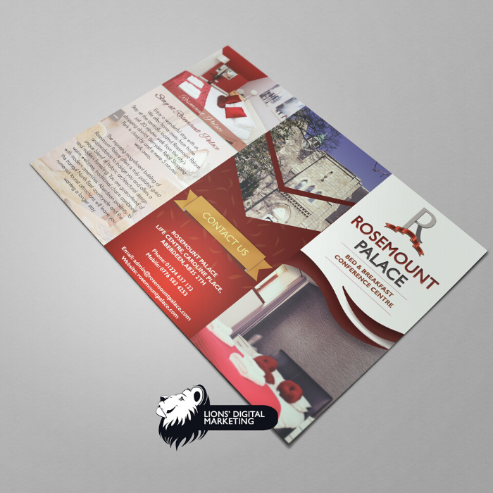 Brochure graphic design and print for RP
