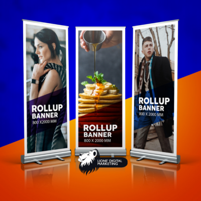 Roll up banner printing services